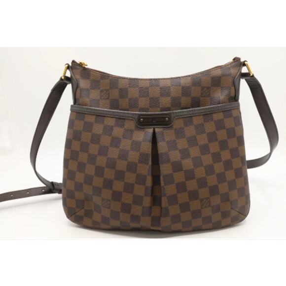Louis Vuitton Bloomsbury PM in Damier Ebene Canvas Good Condition Authentic - Picture 1 of 16